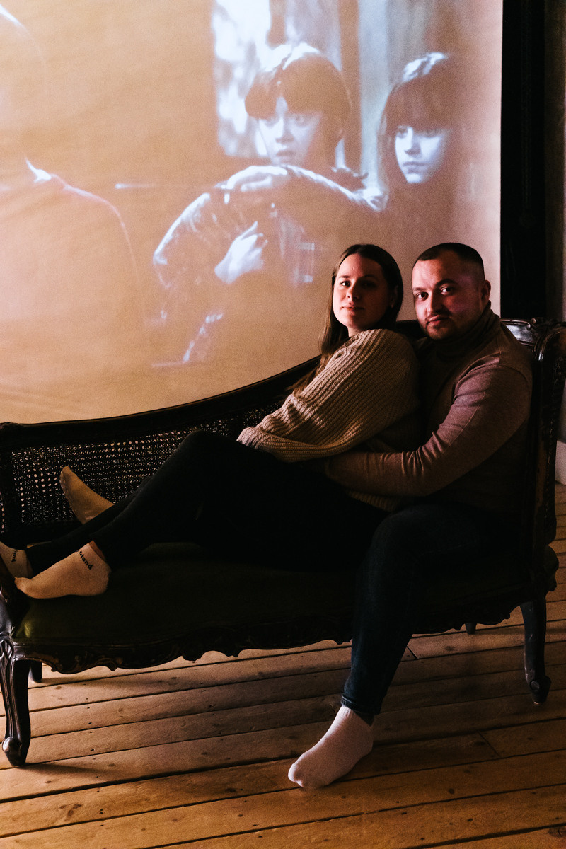 Новогодняя история Анны. Свадебный и семейный фотограф в Новосибирске Синицына Наталья