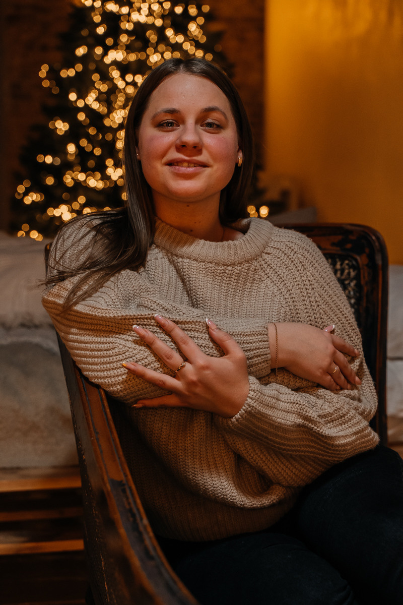 Новогодняя история Анны. Свадебный и семейный фотограф в Новосибирске Синицына Наталья