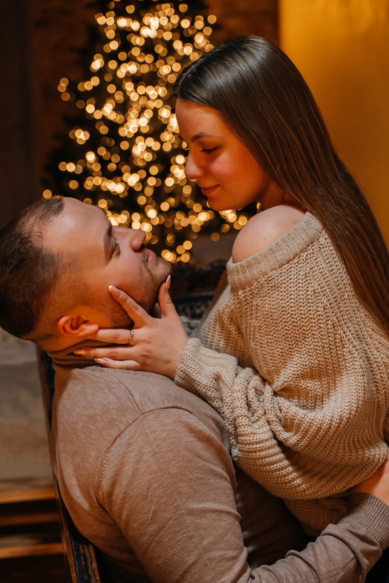 Новогодняя история Анны. Свадебный и семейный фотограф в Новосибирске Синицына Наталья