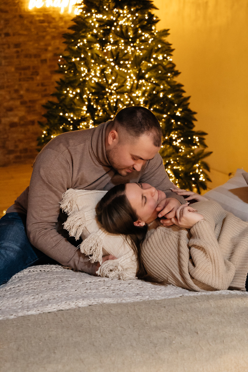 Новогодняя история Анны. Свадебный и семейный фотограф в Новосибирске Синицына Наталья