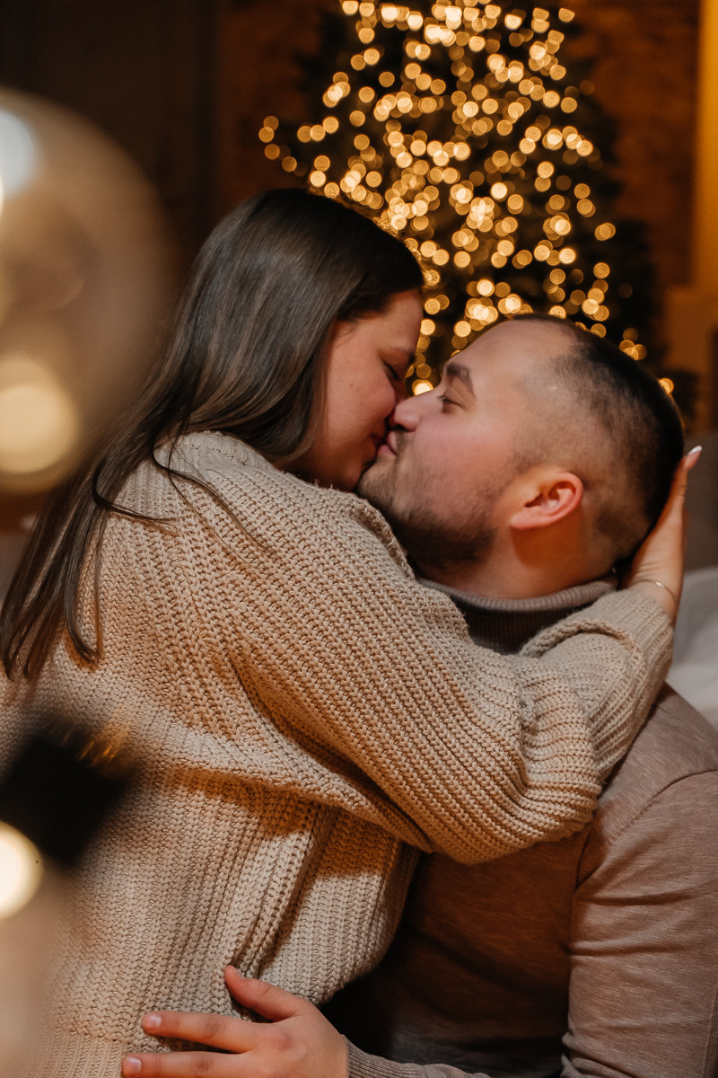 Новогодняя история Анны. Свадебный и семейный фотограф в Новосибирске Синицына Наталья