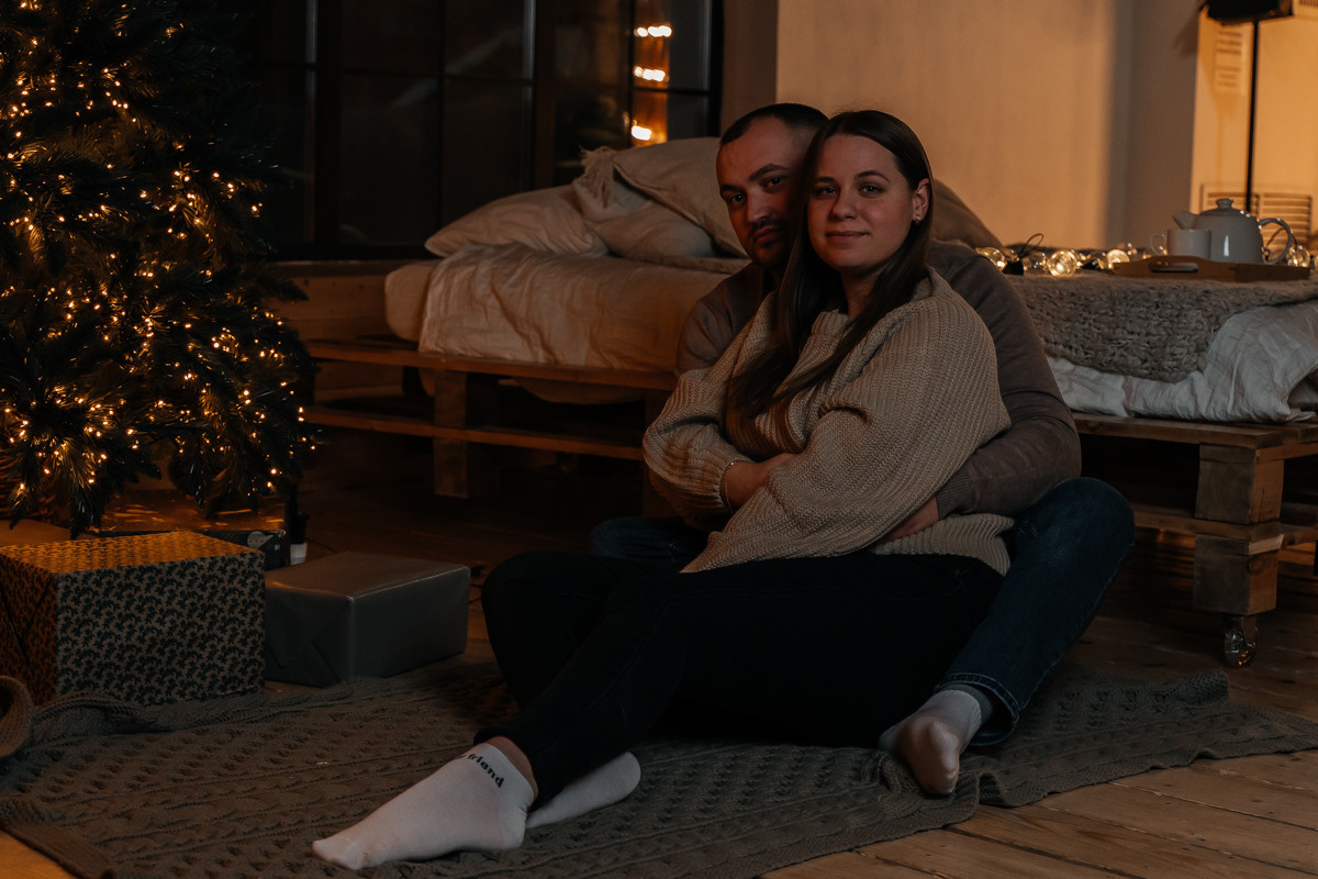 Новогодняя история Анны. Свадебный и семейный фотограф в Новосибирске Синицына Наталья