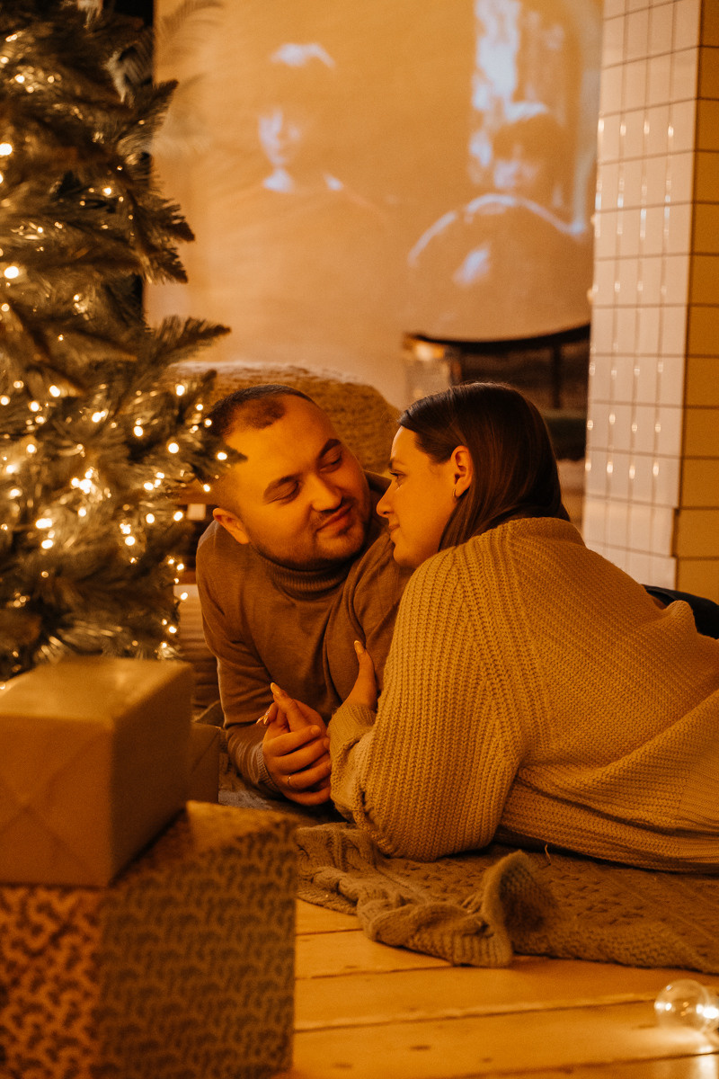 Новогодняя история Анны. Свадебный и семейный фотограф в Новосибирске Синицына Наталья