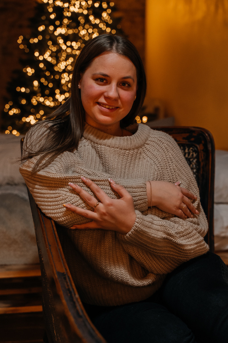 Новогодняя история Анны. Свадебный и семейный фотограф в Новосибирске Синицына Наталья