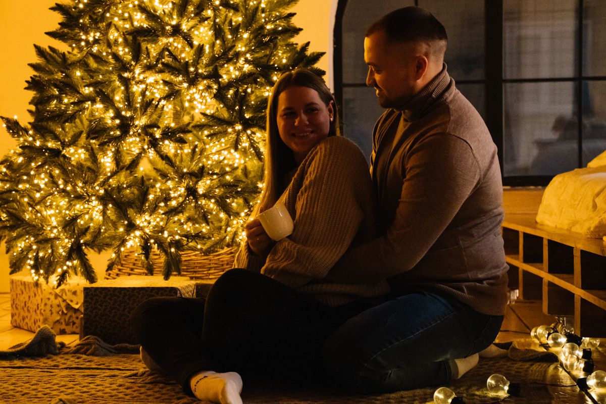 Новогодняя история Анны. Свадебный и семейный фотограф в Новосибирске Синицына Наталья