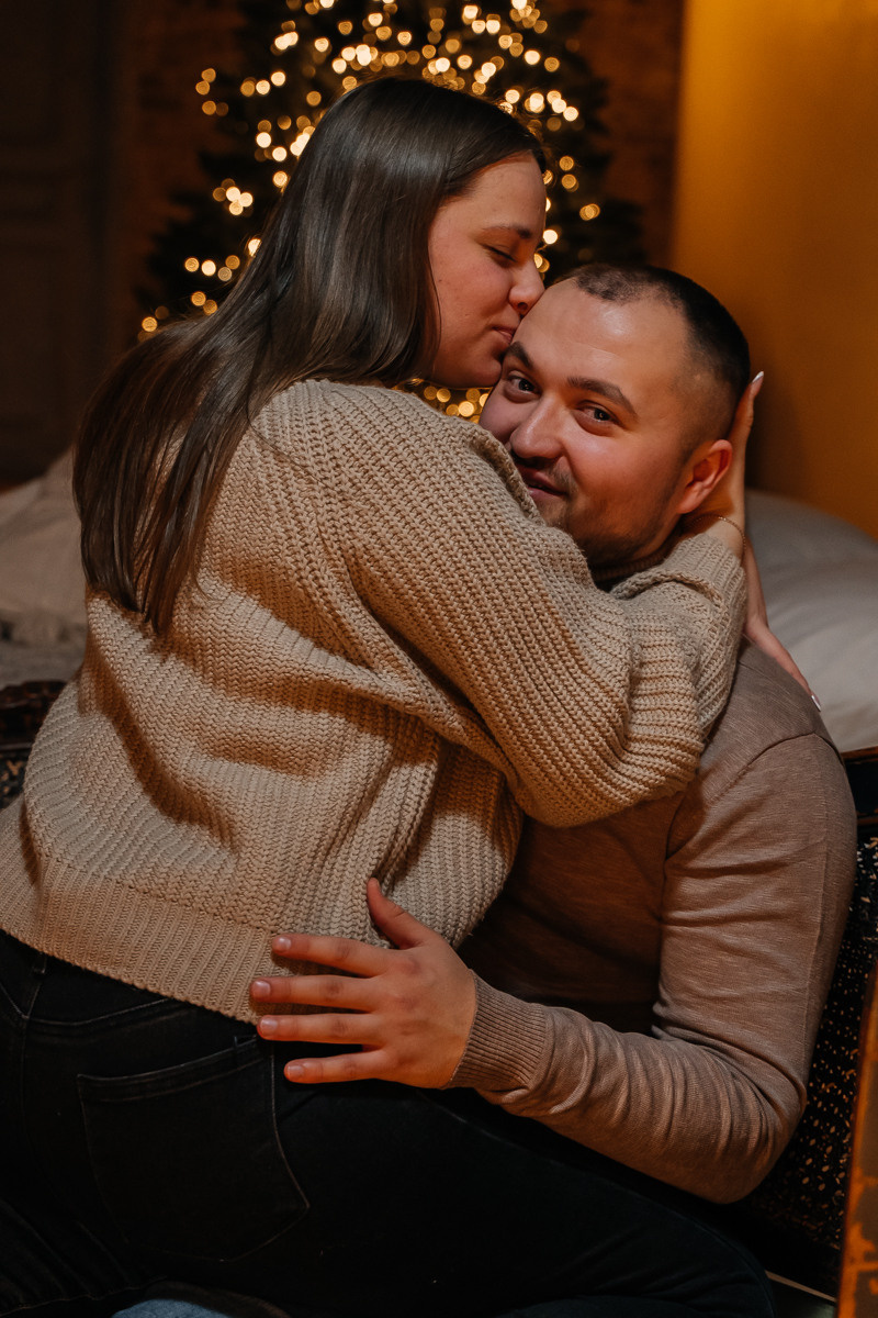 Новогодняя история Анны. Свадебный и семейный фотограф в Новосибирске Синицына Наталья