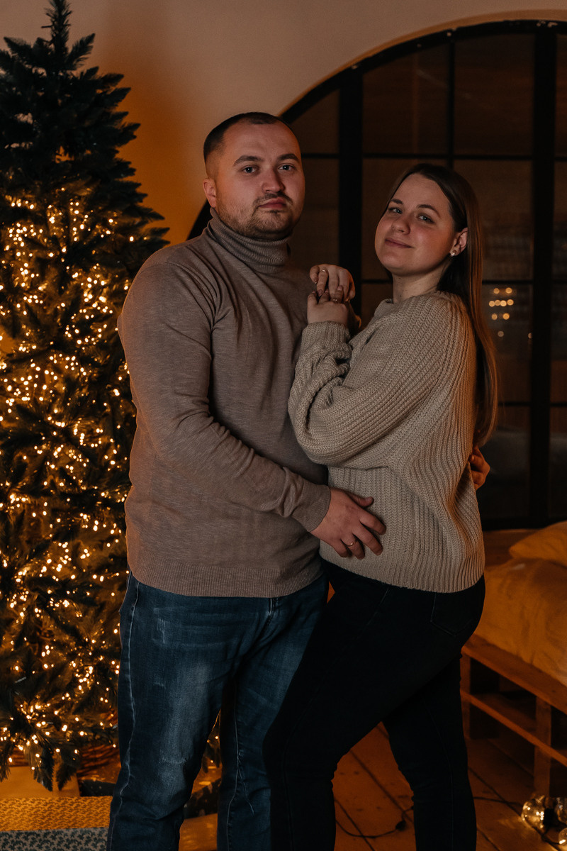 Новогодняя история Анны. Свадебный и семейный фотограф в Новосибирске Синицына Наталья