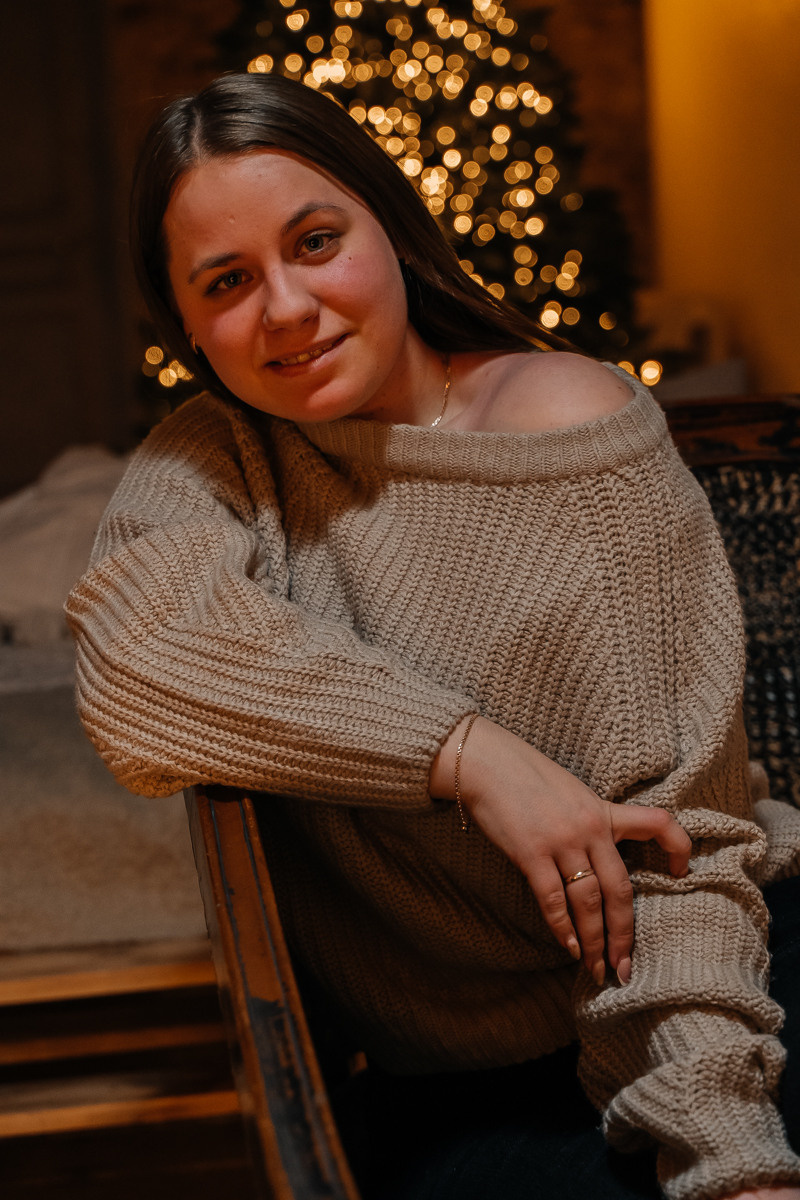 Новогодняя история Анны. Свадебный и семейный фотограф в Новосибирске Синицына Наталья