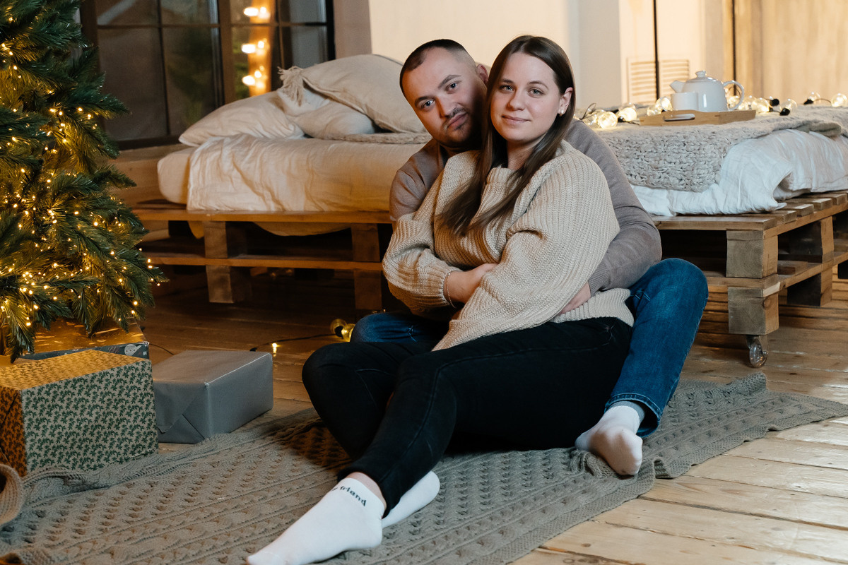 Новогодняя история Анны. Свадебный и семейный фотограф в Новосибирске Синицына Наталья