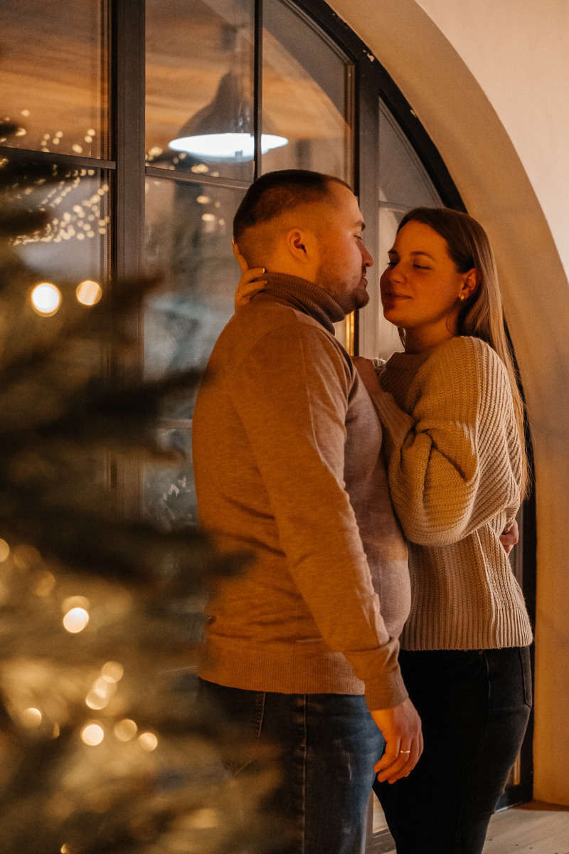 Новогодняя история Анны. Свадебный и семейный фотограф в Новосибирске Синицына Наталья