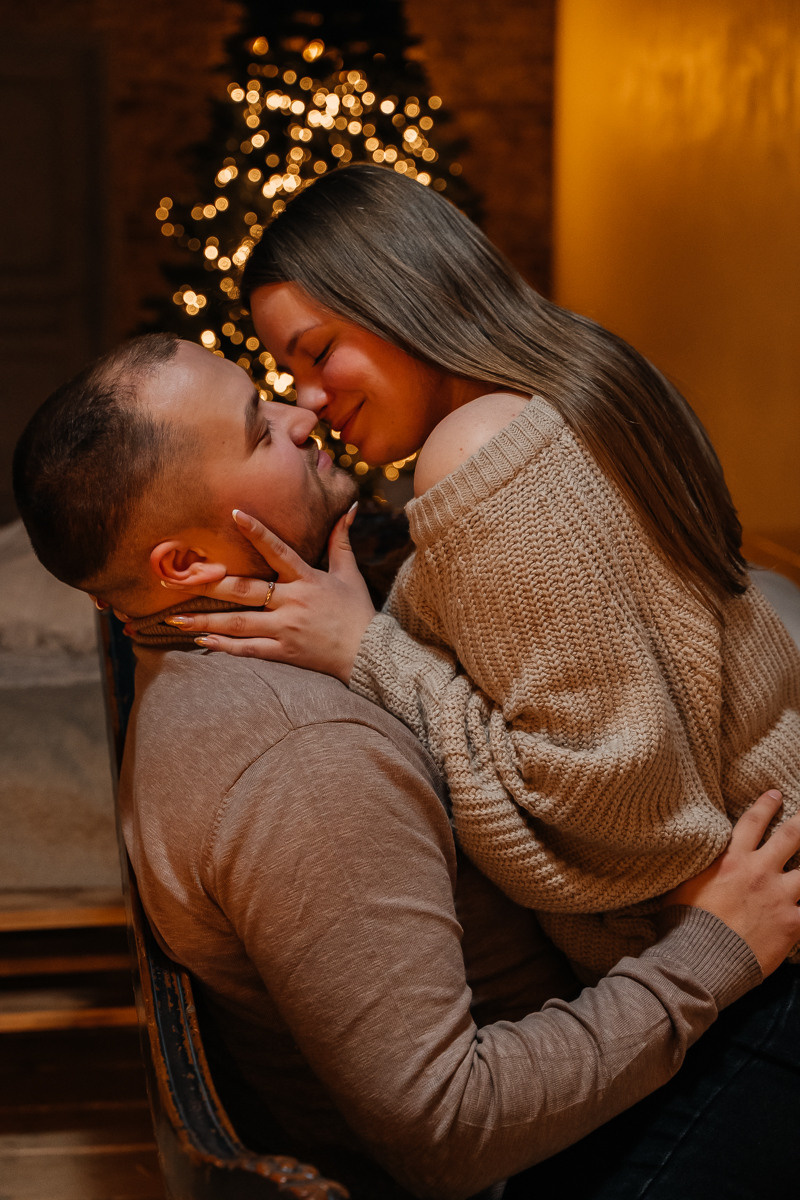 Новогодняя история Анны. Свадебный и семейный фотограф в Новосибирске Синицына Наталья