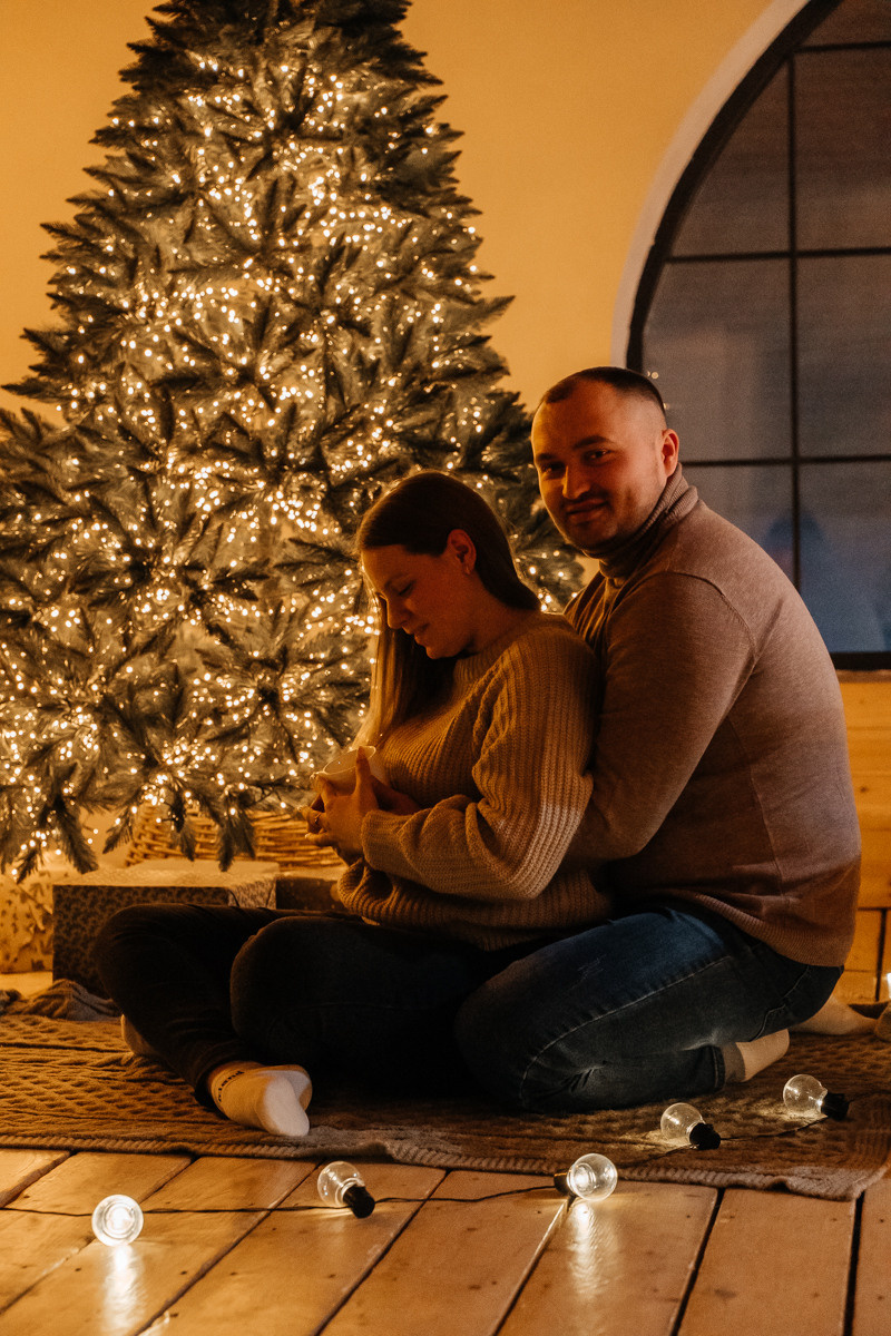 Новогодняя история Анны. Свадебный и семейный фотограф в Новосибирске Синицына Наталья