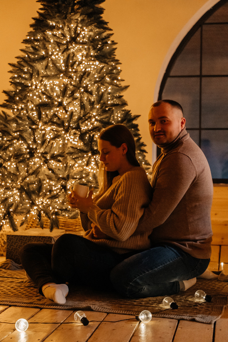 Новогодняя история Анны. Свадебный и семейный фотограф в Новосибирске Синицына Наталья