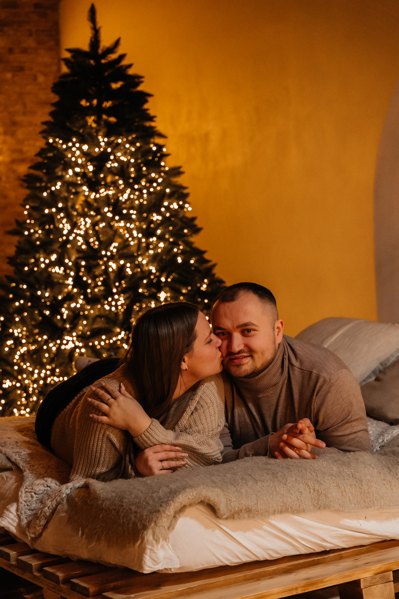 Новогодняя история Анны. Свадебный и семейный фотограф в Новосибирске Синицына Наталья