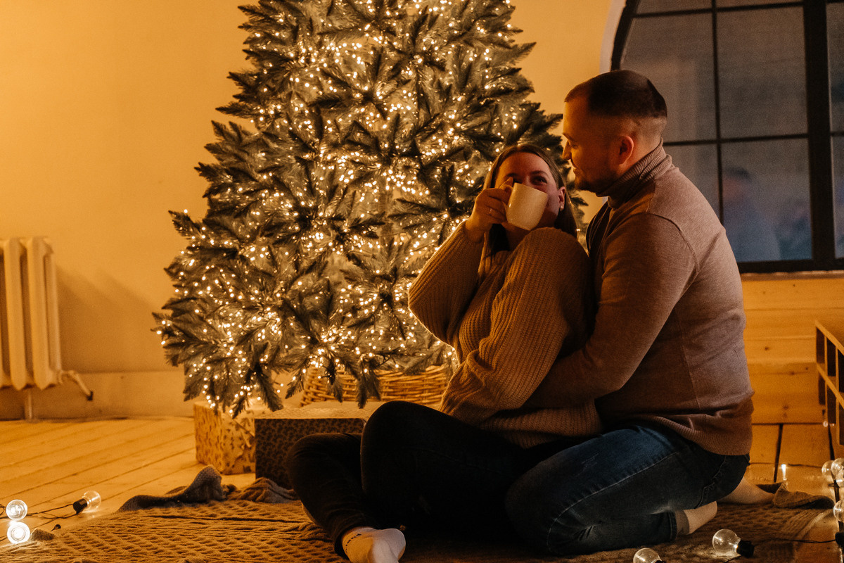 Новогодняя история Анны. Свадебный и семейный фотограф в Новосибирске Синицына Наталья