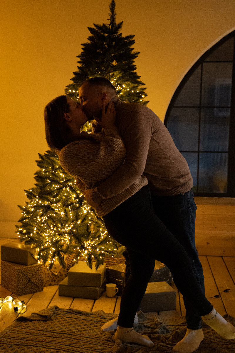 Новогодняя история Анны. Свадебный и семейный фотограф в Новосибирске Синицына Наталья