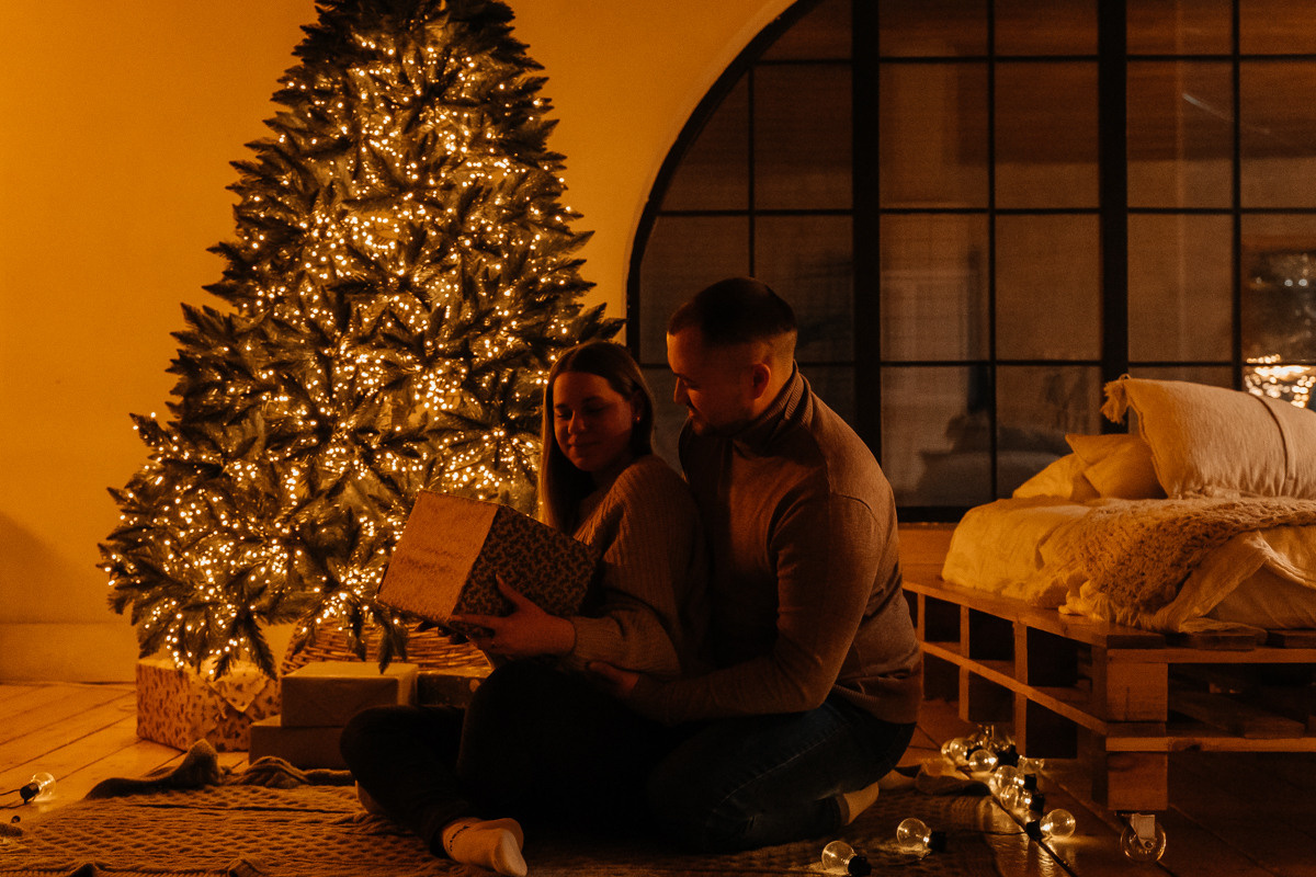 Новогодняя история Анны. Свадебный и семейный фотограф в Новосибирске Синицына Наталья