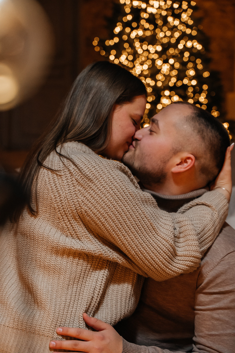 Новогодняя история Анны. Свадебный и семейный фотограф в Новосибирске Синицына Наталья