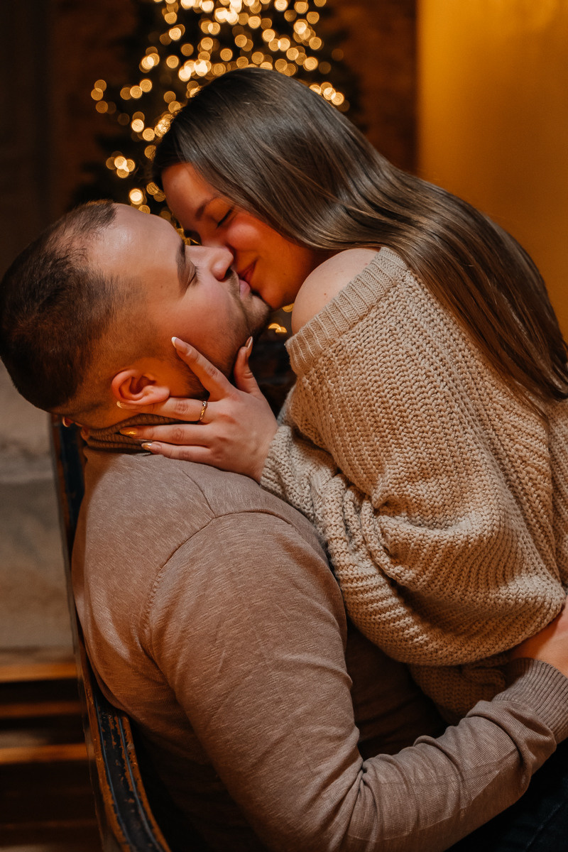 Новогодняя история Анны. Свадебный и семейный фотограф в Новосибирске Синицына Наталья