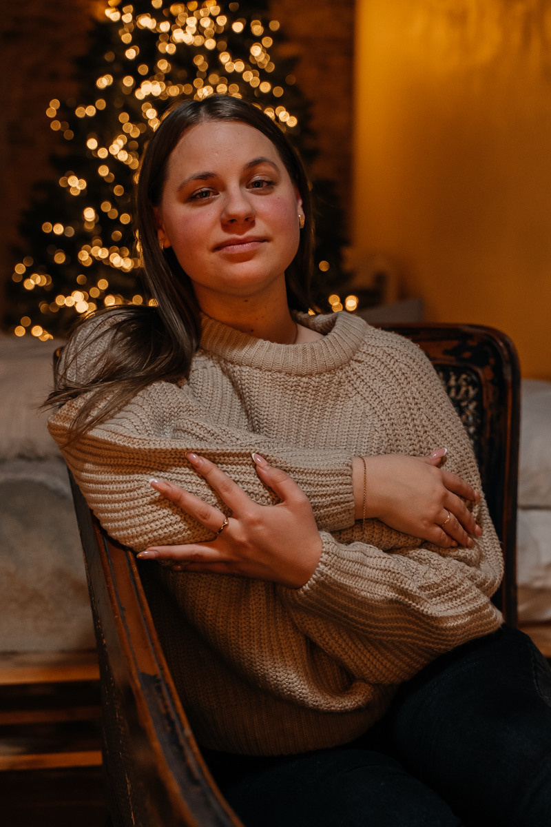 Новогодняя история Анны. Свадебный и семейный фотограф в Новосибирске Синицына Наталья