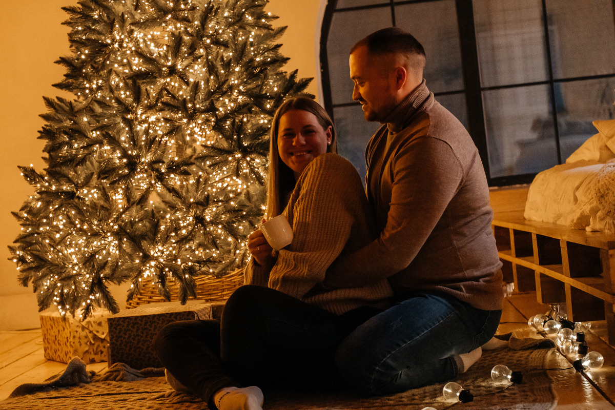 Новогодняя история Анны. Свадебный и семейный фотограф в Новосибирске Синицына Наталья