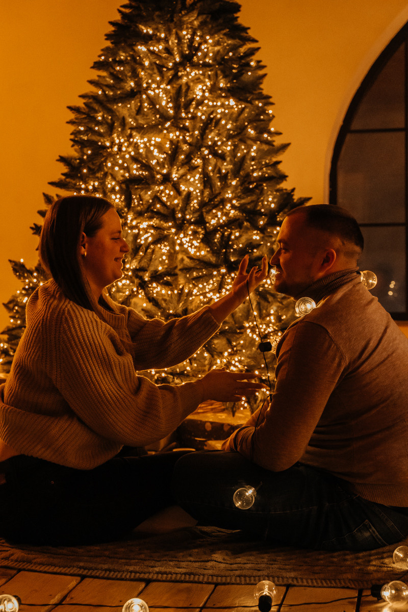 Новогодняя история Анны. Свадебный и семейный фотограф в Новосибирске Синицына Наталья