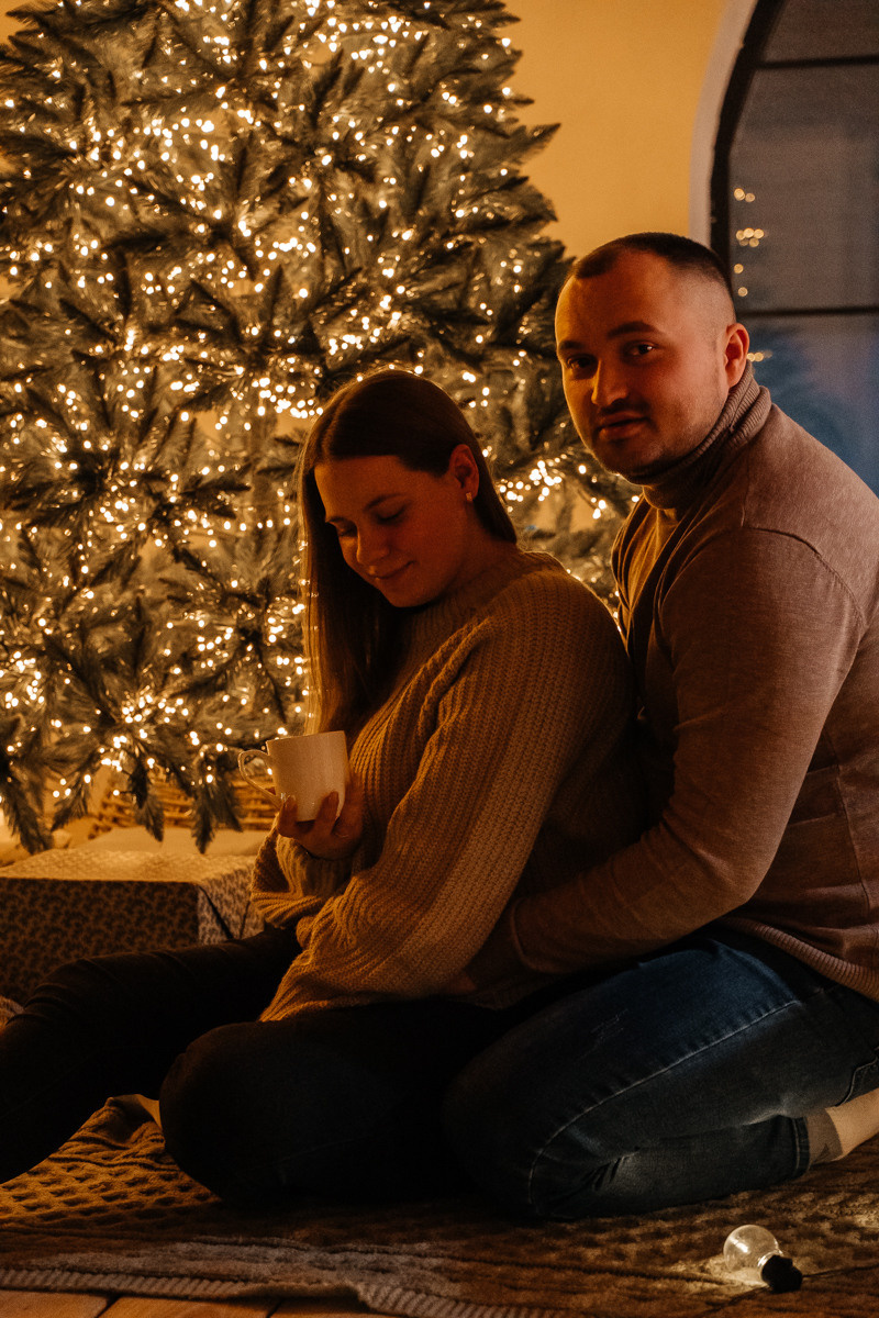 Новогодняя история Анны. Свадебный и семейный фотограф в Новосибирске Синицына Наталья