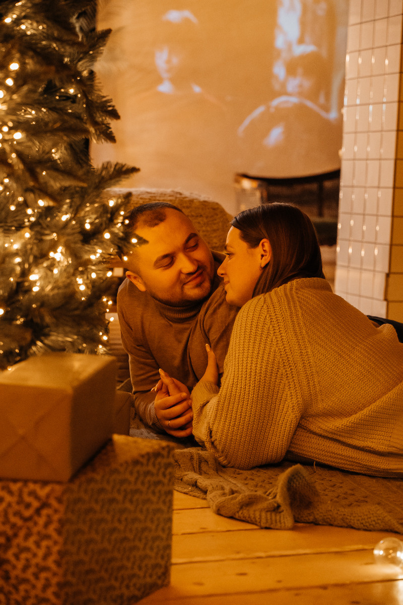 Новогодняя история Анны. Свадебный и семейный фотограф в Новосибирске Синицына Наталья