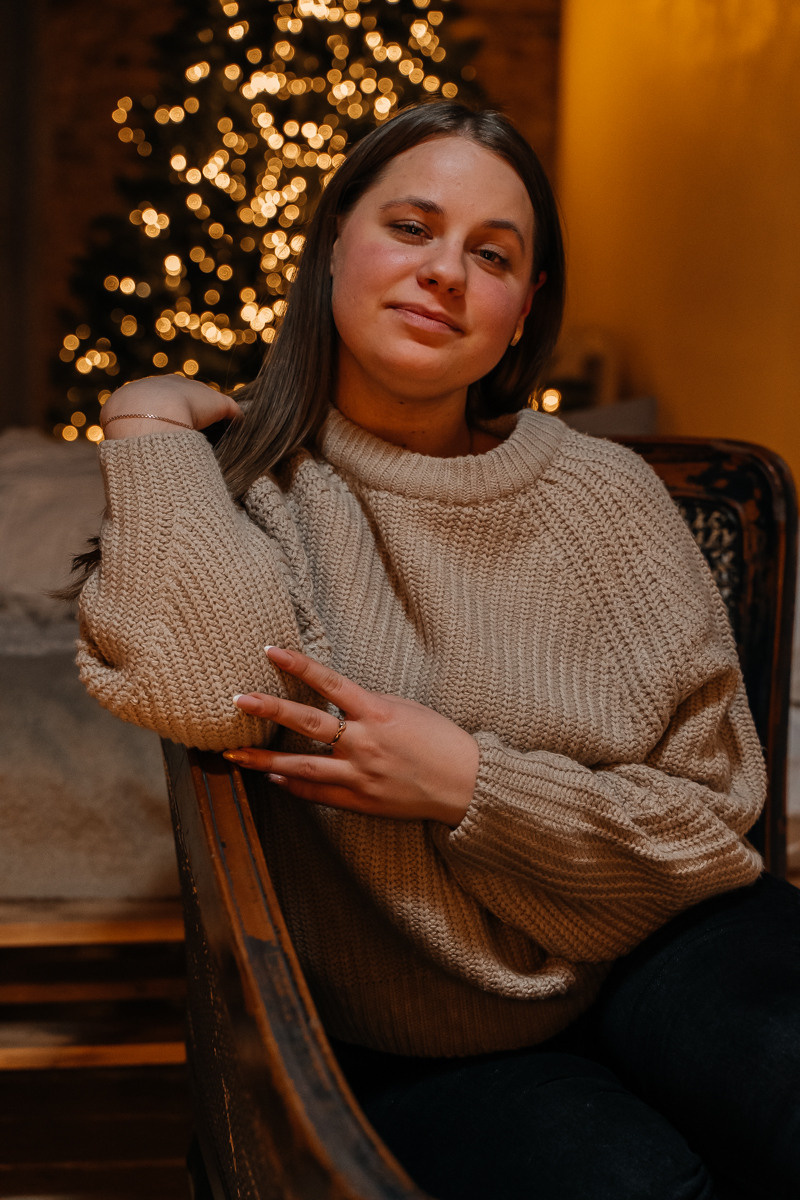 Новогодняя история Анны. Свадебный и семейный фотограф в Новосибирске Синицына Наталья