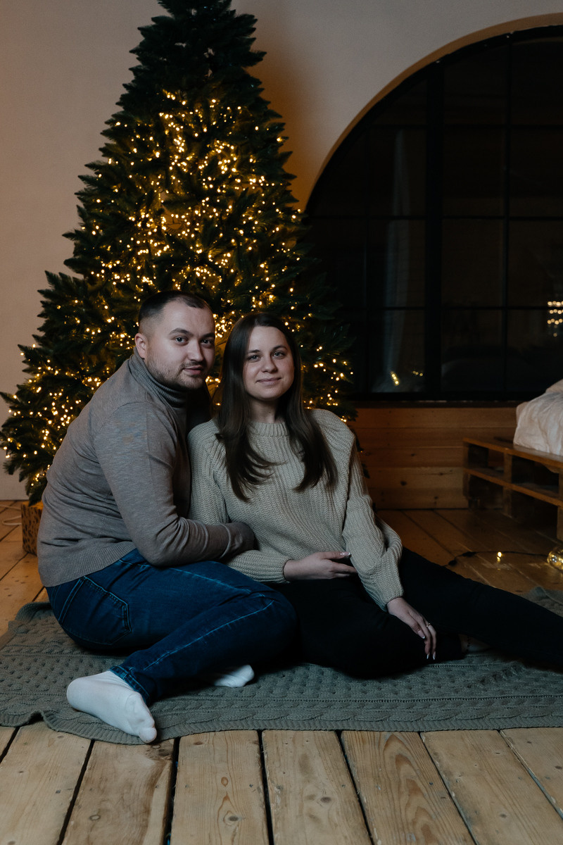 Новогодняя история Анны. Свадебный и семейный фотограф в Новосибирске Синицына Наталья