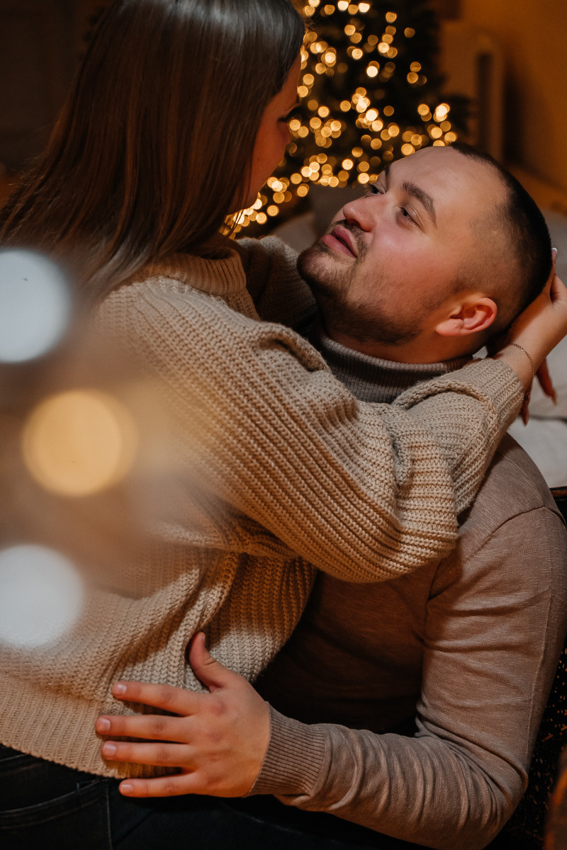 Новогодняя история Анны. Свадебный и семейный фотограф в Новосибирске Синицына Наталья