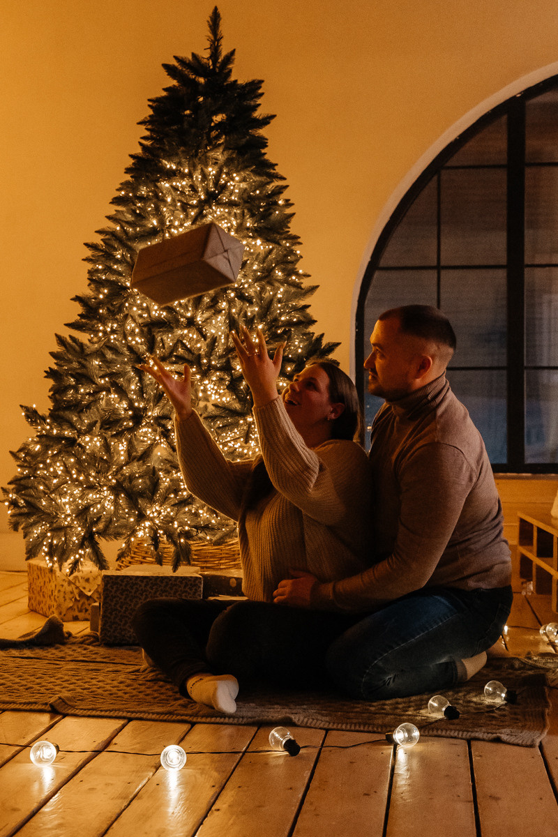 Новогодняя история Анны. Свадебный и семейный фотограф в Новосибирске Синицына Наталья