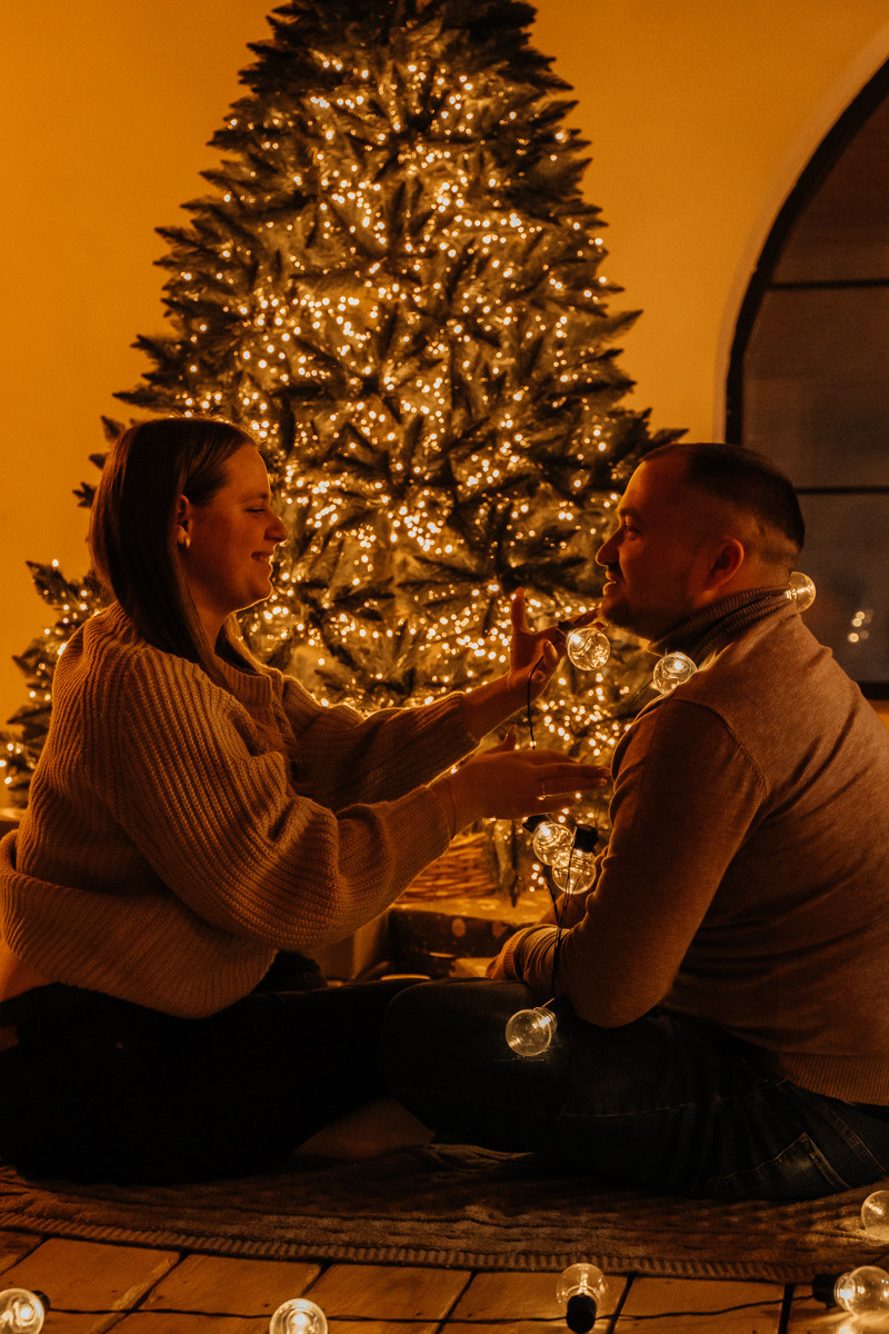 Новогодняя история Анны. Свадебный и семейный фотограф в Новосибирске Синицына Наталья