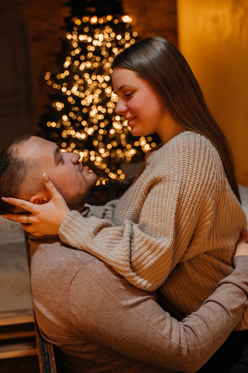 Новогодняя история Анны. Свадебный и семейный фотограф в Новосибирске Синицына Наталья