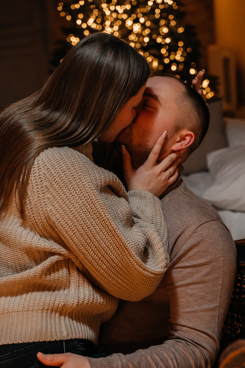 Новогодняя история Анны. Свадебный и семейный фотограф в Новосибирске Синицына Наталья