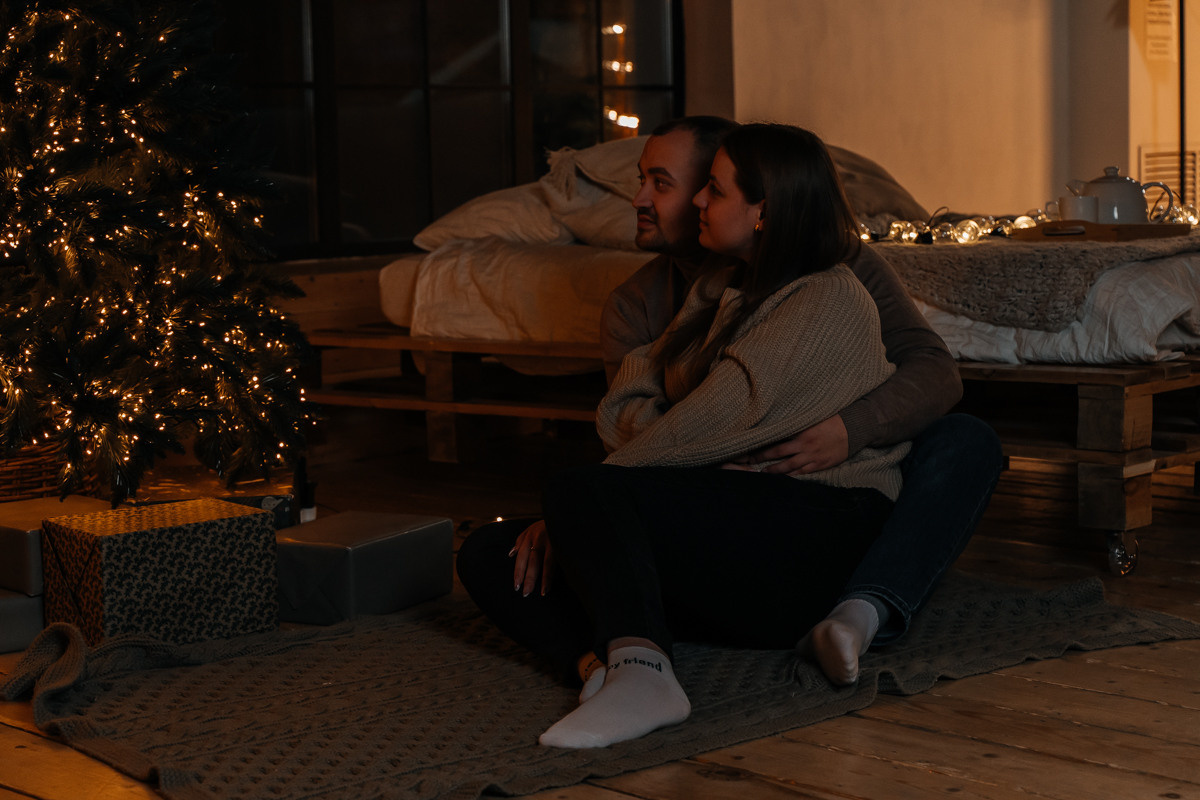 Новогодняя история Анны. Свадебный и семейный фотограф в Новосибирске Синицына Наталья