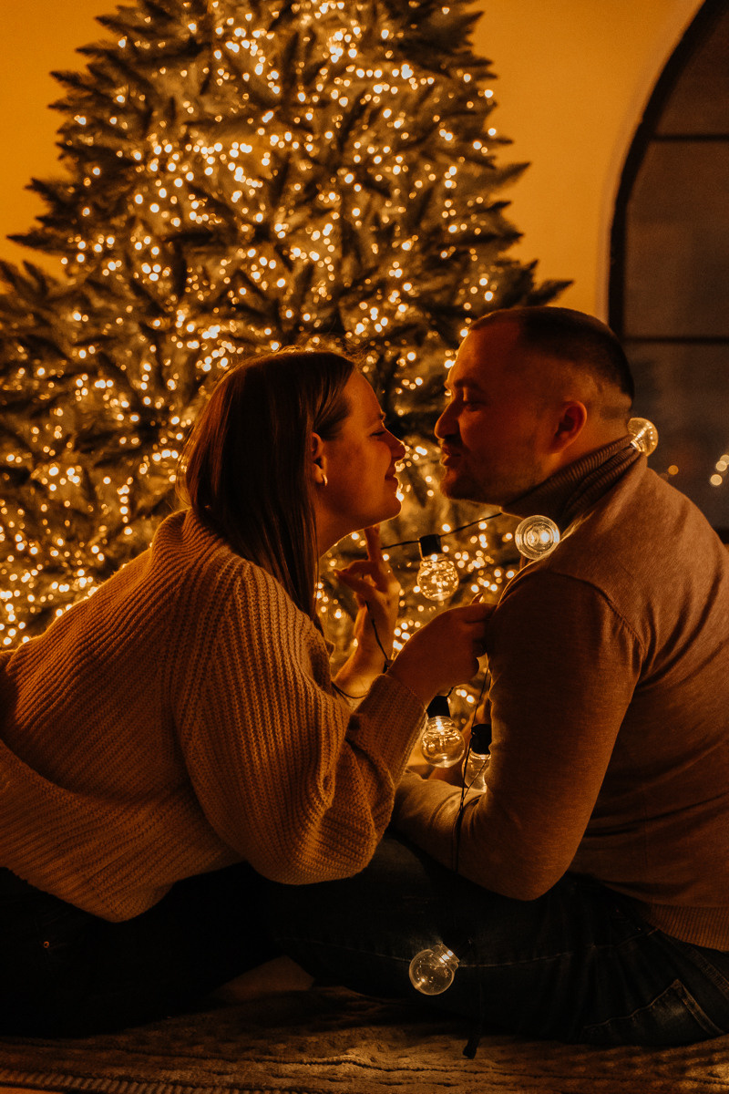 Новогодняя история Анны. Свадебный и семейный фотограф в Новосибирске Синицына Наталья