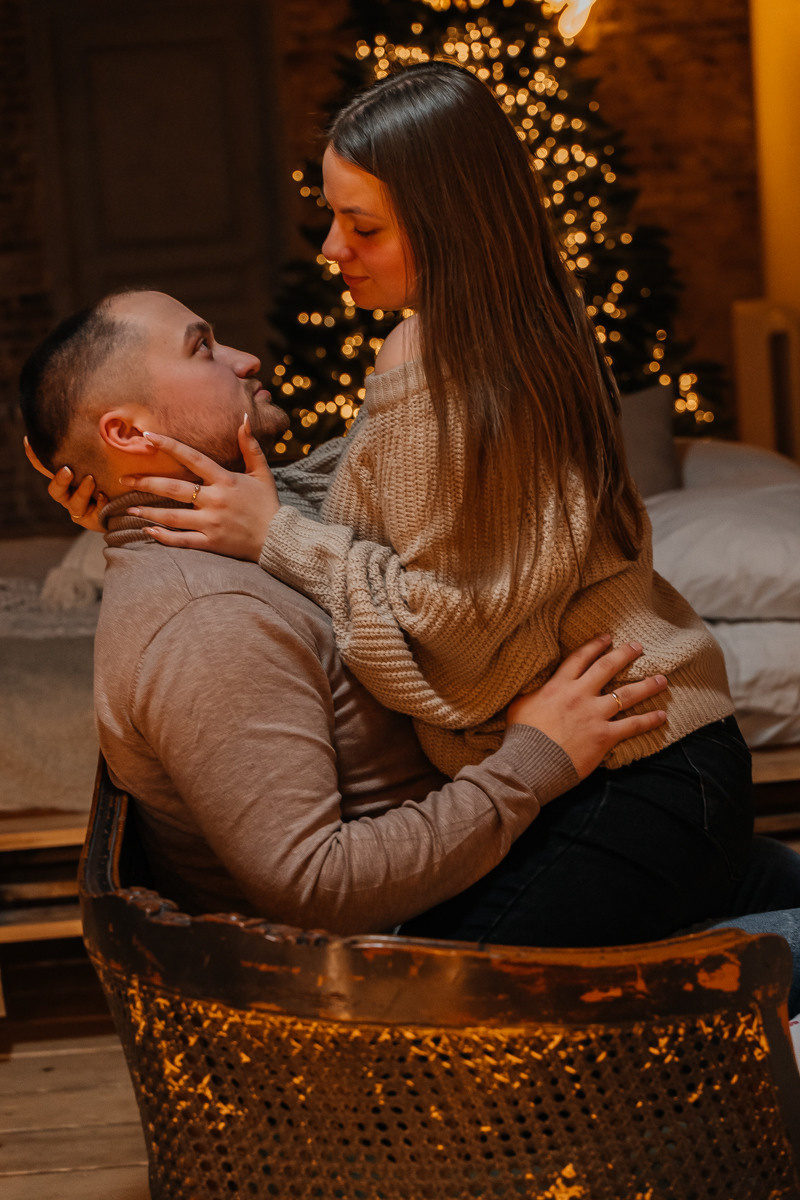 Новогодняя история Анны. Свадебный и семейный фотограф в Новосибирске Синицына Наталья