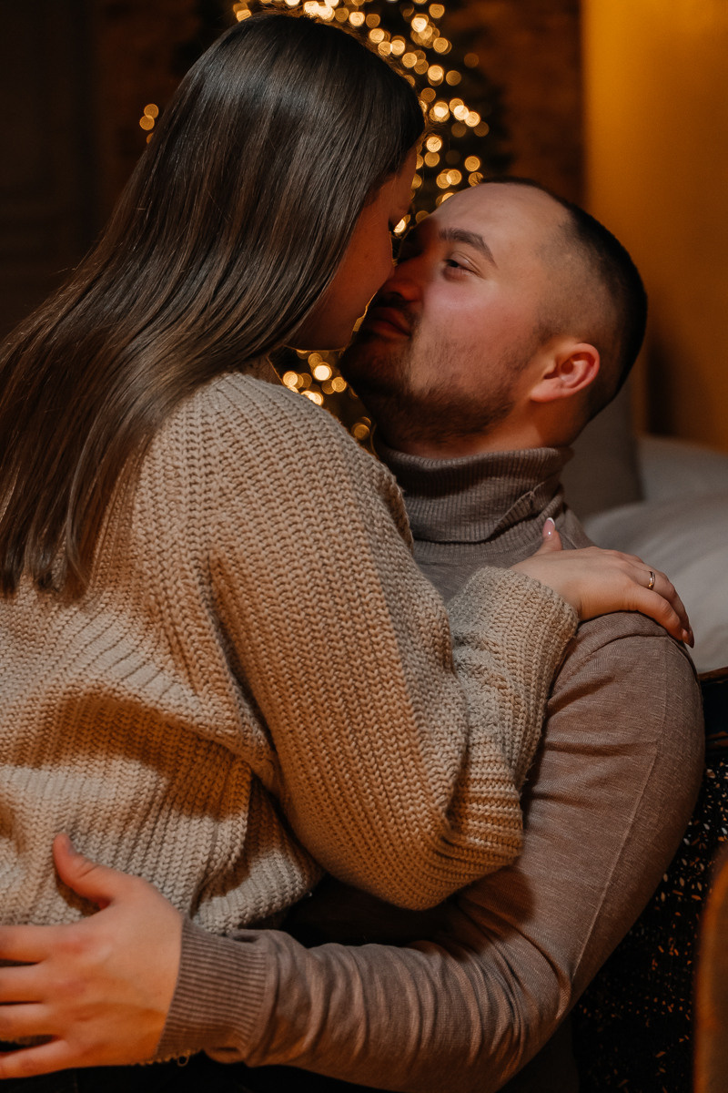 Новогодняя история Анны. Свадебный и семейный фотограф в Новосибирске Синицына Наталья