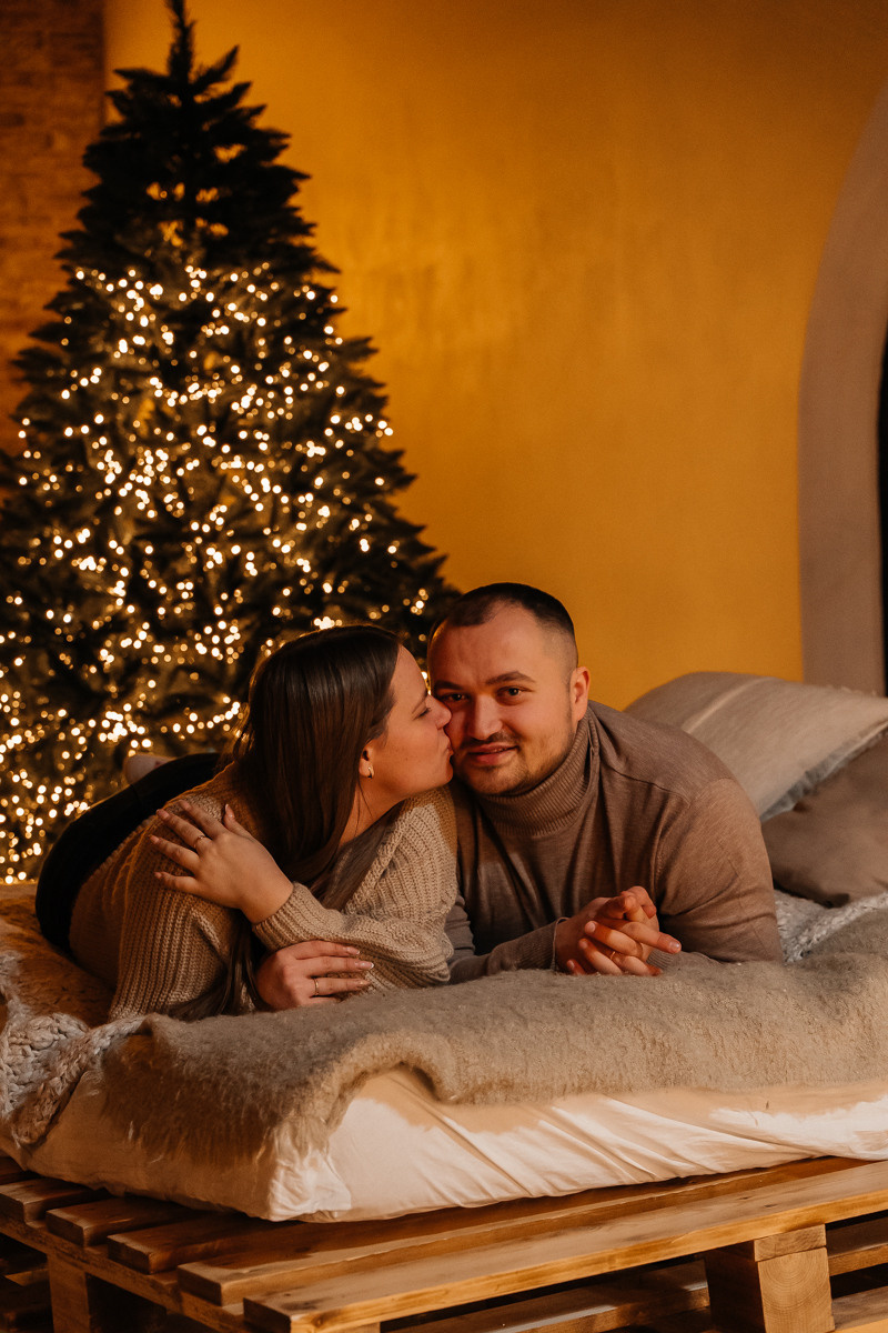 Новогодняя история Анны. Свадебный и семейный фотограф в Новосибирске Синицына Наталья