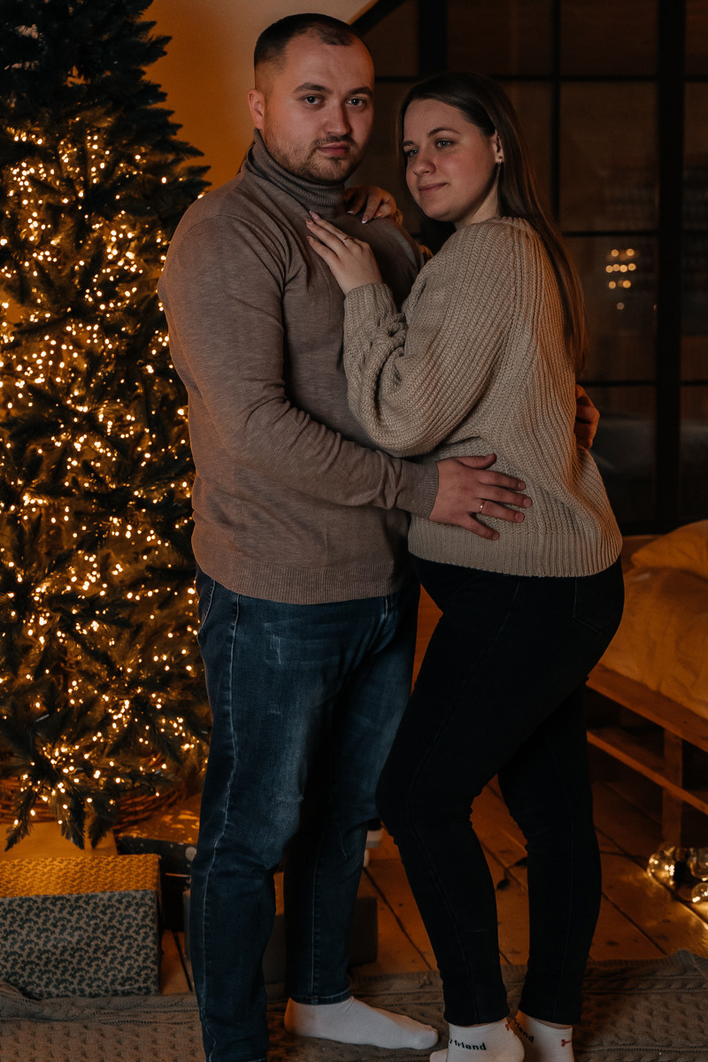 Новогодняя история Анны. Свадебный и семейный фотограф в Новосибирске Синицына Наталья