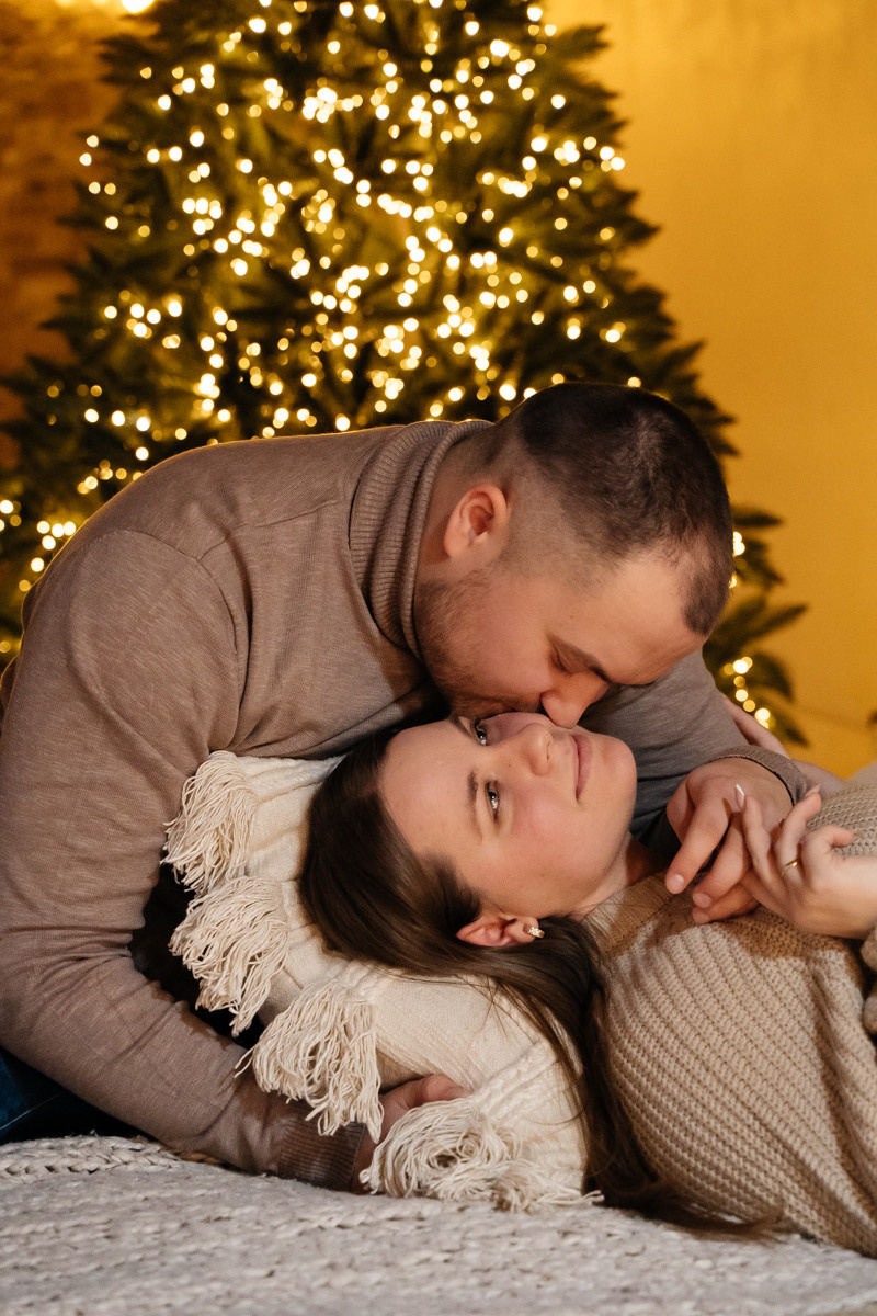 Новогодняя история Анны. Свадебный и семейный фотограф в Новосибирске Синицына Наталья