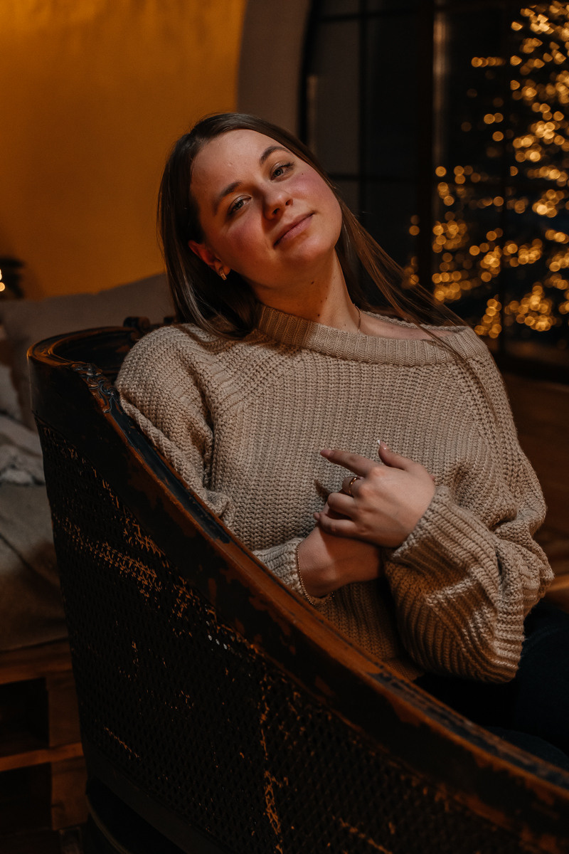 Новогодняя история Анны. Свадебный и семейный фотограф в Новосибирске Синицына Наталья