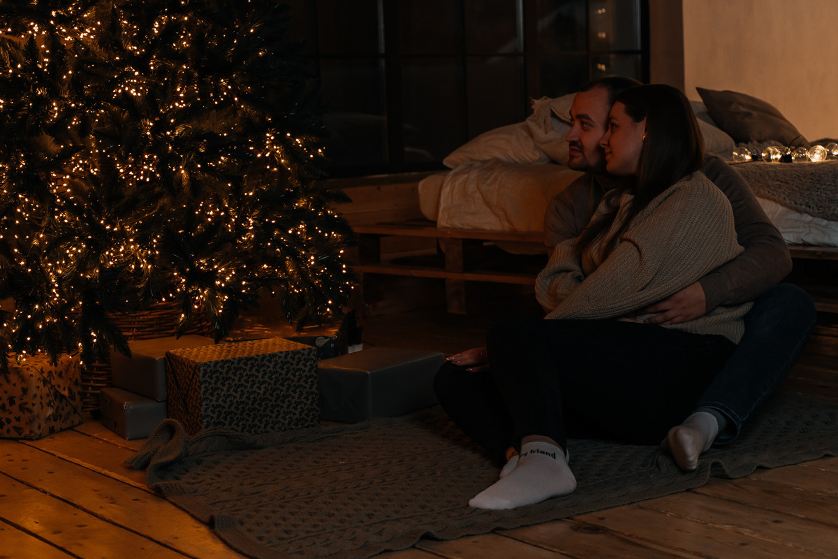 Новогодняя история Анны. Свадебный и семейный фотограф в Новосибирске Синицына Наталья