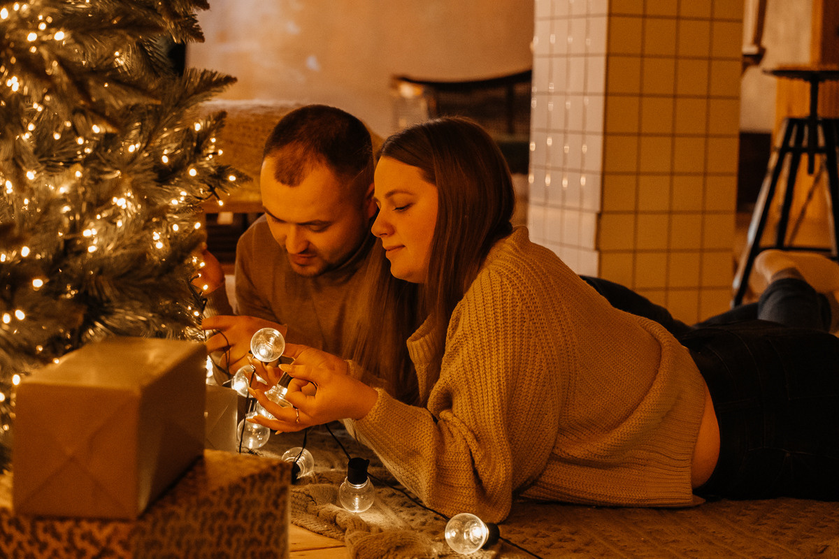 Новогодняя история Анны. Свадебный и семейный фотограф в Новосибирске Синицына Наталья