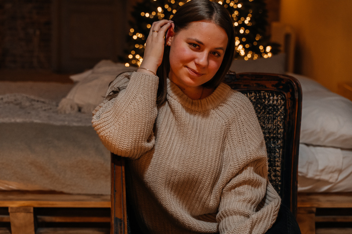 Новогодняя история Анны. Свадебный и семейный фотограф в Новосибирске Синицына Наталья