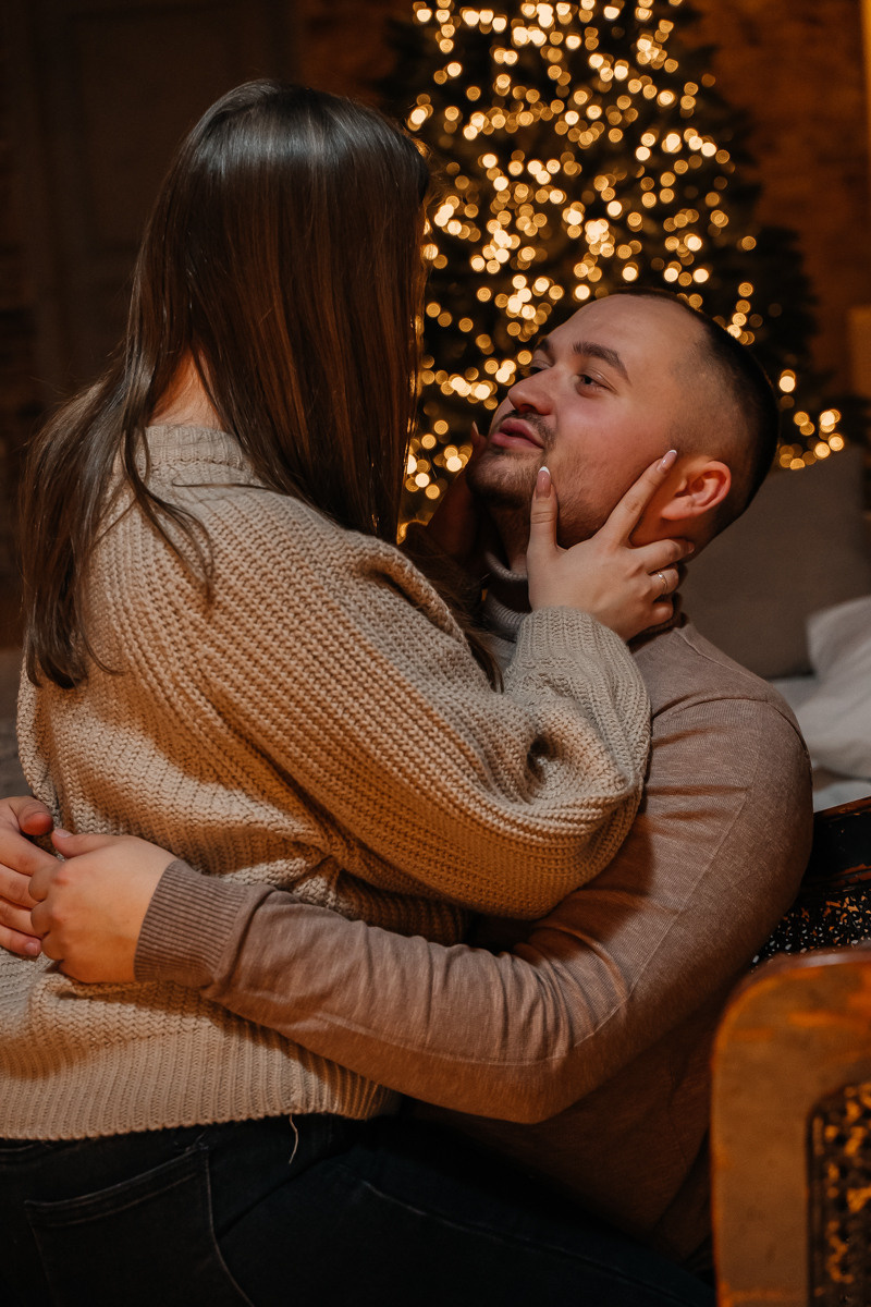 Новогодняя история Анны. Свадебный и семейный фотограф в Новосибирске Синицына Наталья