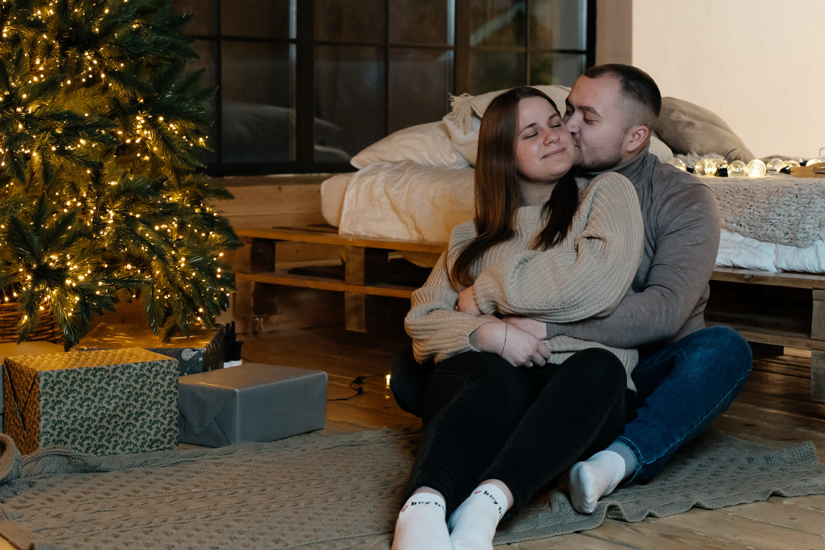 Новогодняя история Анны. Свадебный и семейный фотограф в Новосибирске Синицына Наталья