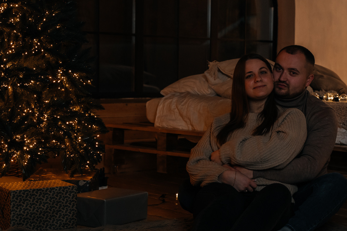 Новогодняя история Анны. Свадебный и семейный фотограф в Новосибирске Синицына Наталья