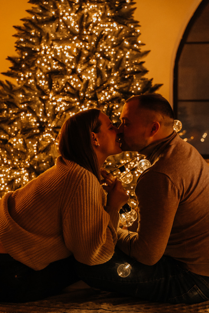 Новогодняя история Анны. Свадебный и семейный фотограф в Новосибирске Синицына Наталья